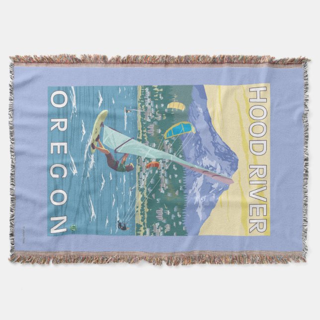 Couverture La rivière Hood, surfers d'ORWind et pensionnaires (Devant)