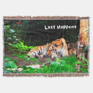 Couverture Lazy arrive le tigre de Sibérie
