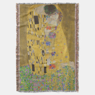Couverture Le Baiser, Peinture à l'huile Art Nouveau, Gustav