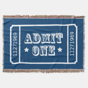 Couverture Le billet de film de théâtre de cirque admettent