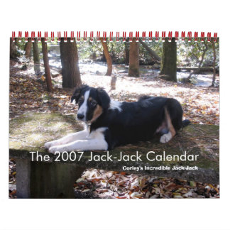 Couverture, Le Calendrier Jack-Jack 2007, Corley's