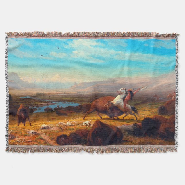Couverture Le Dernier du Buffalo Albert Bierstadt 1888 (Devant)