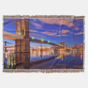 Couverture L'East River, pont de Brooklyn, Manhattan