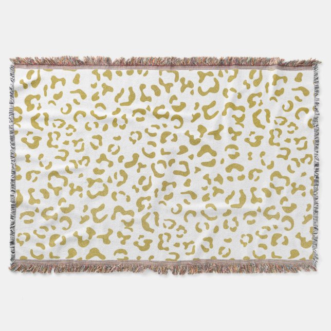 Couverture Leopard d'or, Parties scintillant d'or, Empreinte  (Devant)