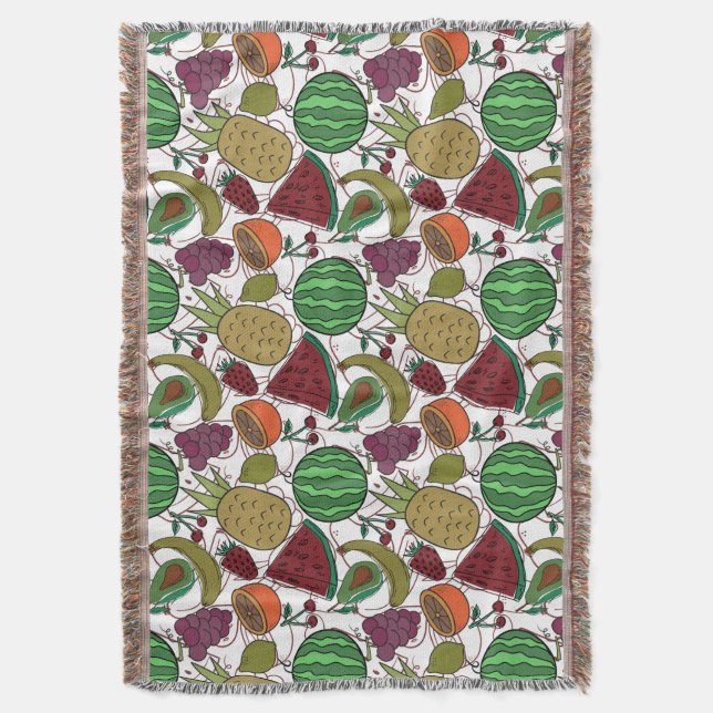 Couverture Les Fruits sautés | Fruit surface pattern 25 (devant Vertical)