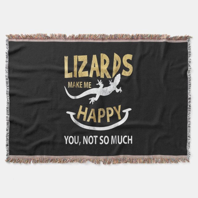 Couverture Les lézards me rendent heureux. Toi, pas tant (Devant)