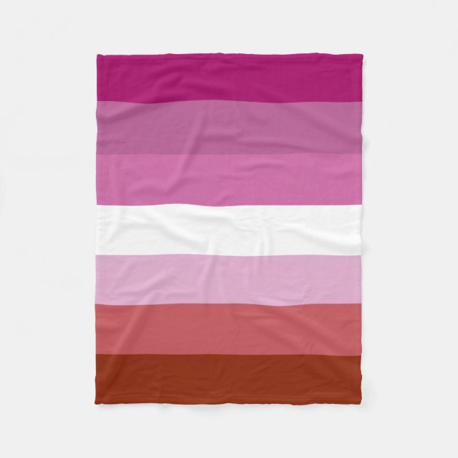 Couverture lesbienne d'ouatine de drapeau (Devant)