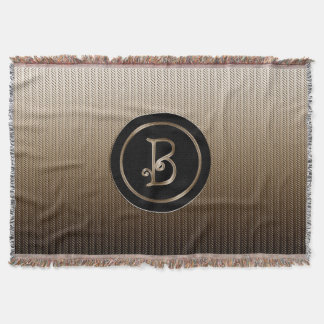 Couverture "Lettre B" Monogramme