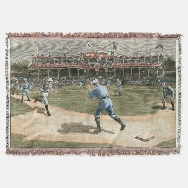 Couverture Ligue nationale de baseball 1886 (Devant)