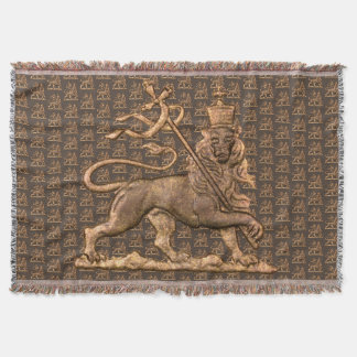 Couverture Lion de Juda Jah Armée INI Haile Selassie Rasta