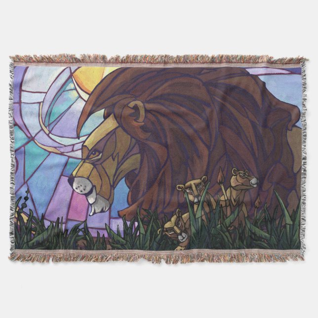 Couverture Lion et petits (Devant)