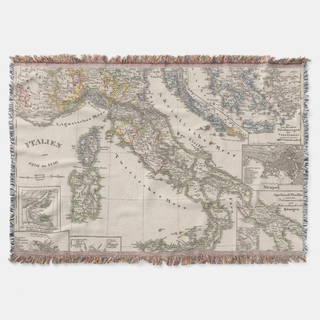 Couverture L'Italie à partir de 1270 à 1450 (Devant)