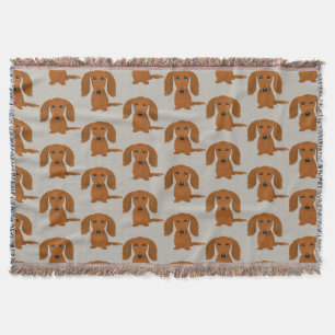 Couverture Longue Haired Dachshund Motif Chiens de Wiener