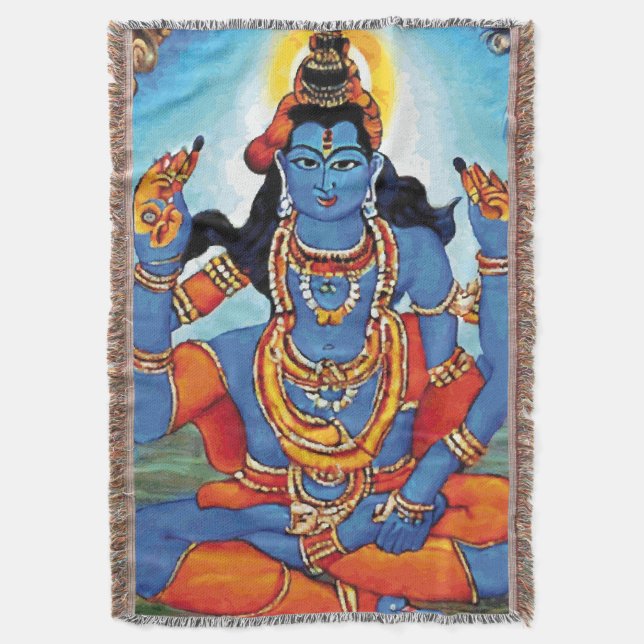 Couverture Lord Shiva - Blanket (devant Vertical)