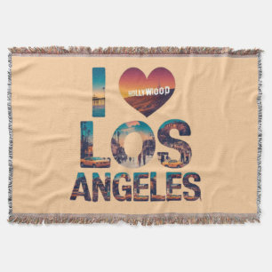 Couverture Los Angeles Skyline Sunset & Hollywood Typographie