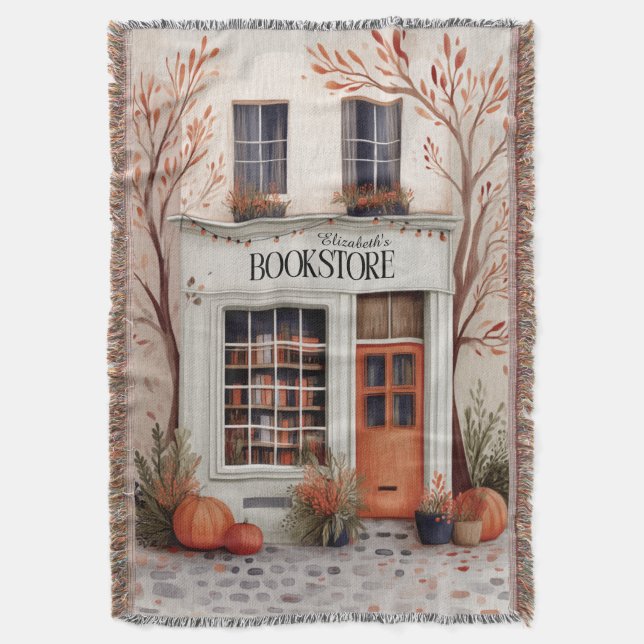 Couverture Louveur de livre d'automne personnalisé (devant Vertical)