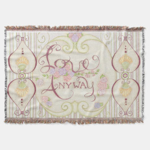 Couverture Love Anyway (Design Embellisté) Jeter la couvertur