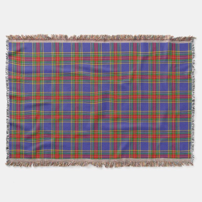 Couverture MacBeth Tartan Plaid Scottish Motif (Devant)