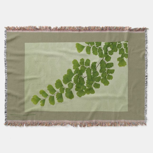 Couverture Maiden Hair Fern Frond (Devant)