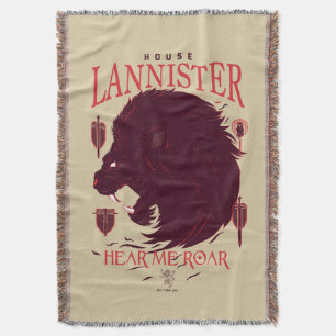 Couverture Maison Lannister - Entendez-moi Roar