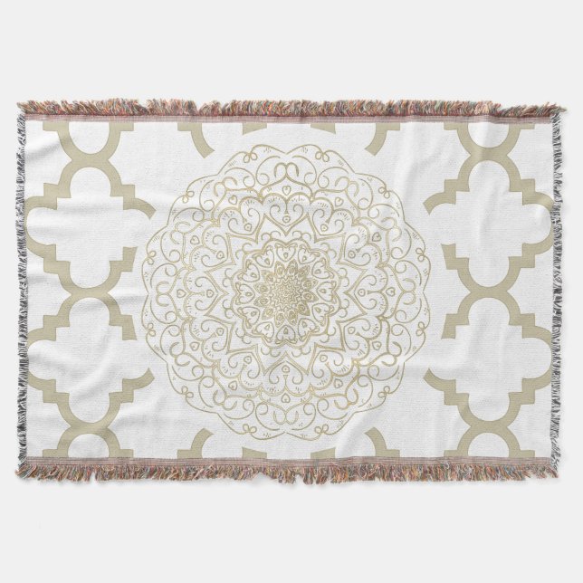 Couverture Mandala Oriental - Blanket (Devant)