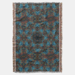 Couverture Mandala Rosette Boho Bohemian Style Dandy Motif