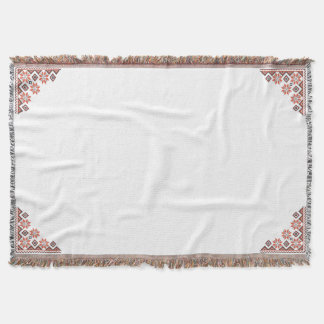 Couverture Manta Premium con Bordado Geométrico Artístico