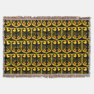 Couverture Manteau d'armoiries tissées de l'Allemagne