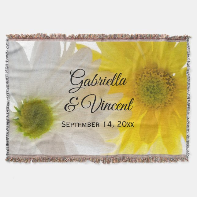 Couverture Mariage de marguerites jaunes et blanches (Devant)