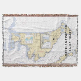 Couverture Martha's Vineyard Latitude Longitude Nautique