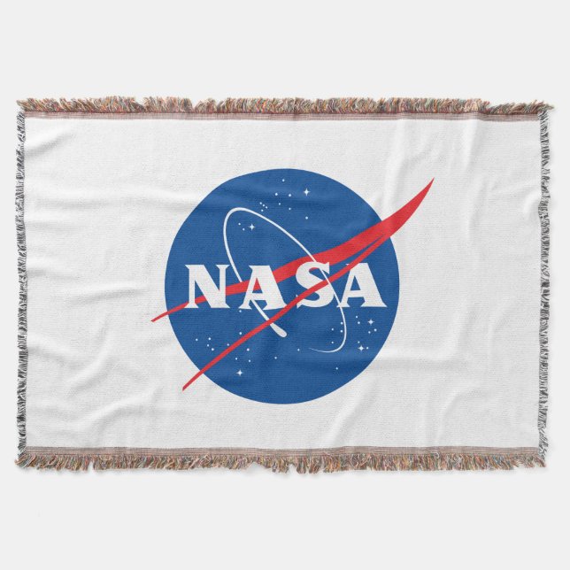 Couverture Mélange classique de coton de la NASA Iconique (Devant)