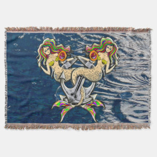 Couverture Mermaids - Design nautique pour les amoureux des o
