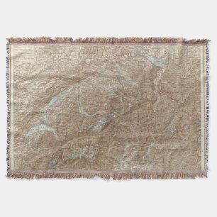Couverture Meurent Schweiz, carte d'atlas de la Suisse