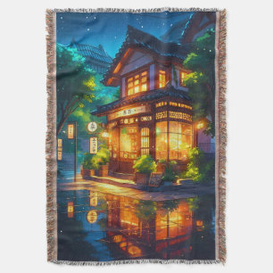 Couverture Midnight Matcha – Café Japonais Cozy Lofi