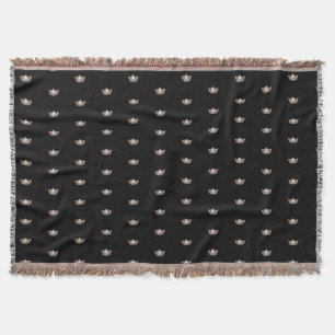 Couverture Miss America Gold Crown Jetez Blanket