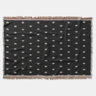 Couverture Miss America Silver Crown Jetez Blanket
