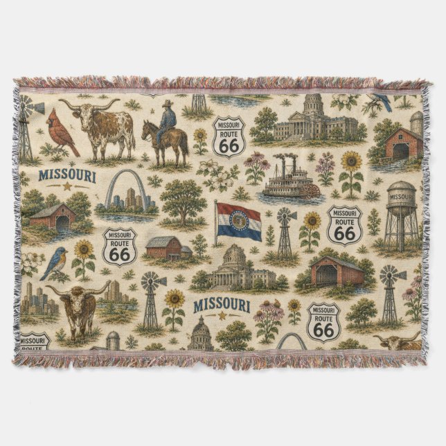 Couverture Missouri Route 66 River Road (Devant)