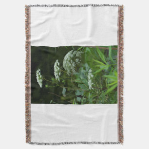 Couverture modèle à franges