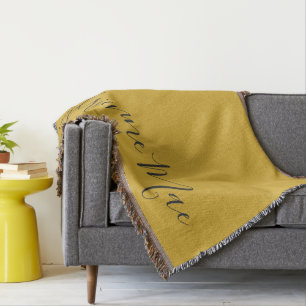 Couverture Moderne Chic Personnalisé Or & Grey