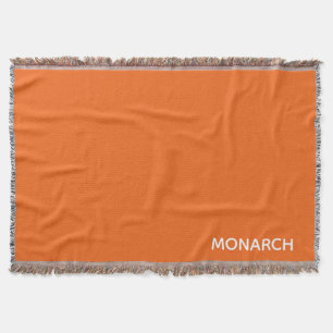 Couverture Monarch butterfly orange color name