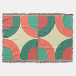 Couverture Monnaie De Corail Moderne Du Milieu Du Siècle