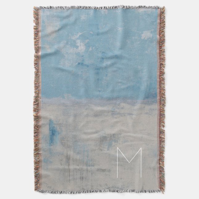 Couverture Monogramme | Silver Aura (devant Vertical)