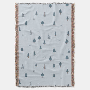 Couverture Montagne thème Cabine Décor Garçons Chambre Bleu N