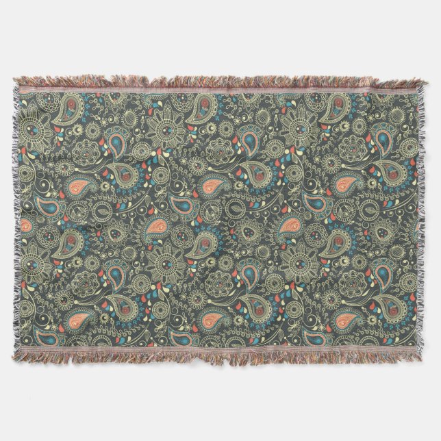 Couverture Motif 3 de Paisley (Devant)