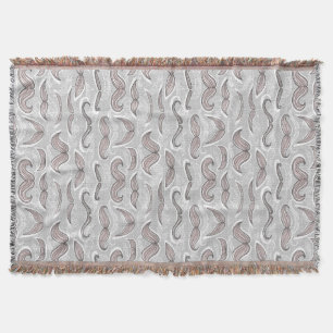 Couverture Motif à la mode de moustache