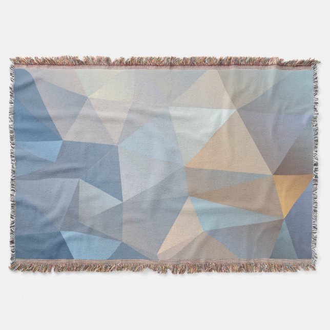 Couverture Motif abstrait frais de triangle (Devant)