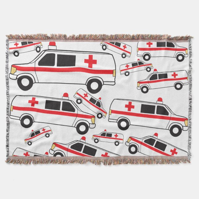 Couverture Motif ambulancier (Devant)