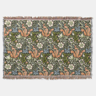 Couverture Motif Art Nouveau floral de William Morris Compton