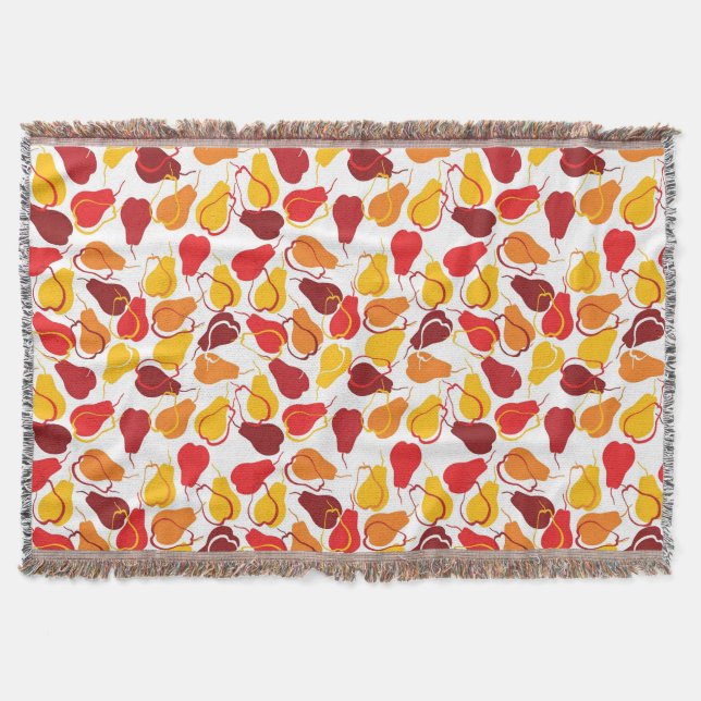 Couverture Motif avec des poires (Devant)