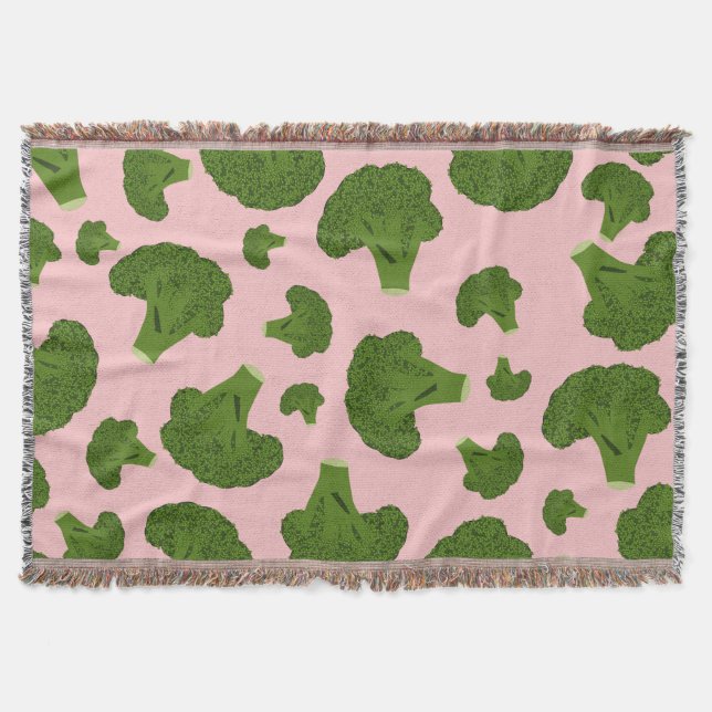 Couverture Motif Broccoli (Devant)